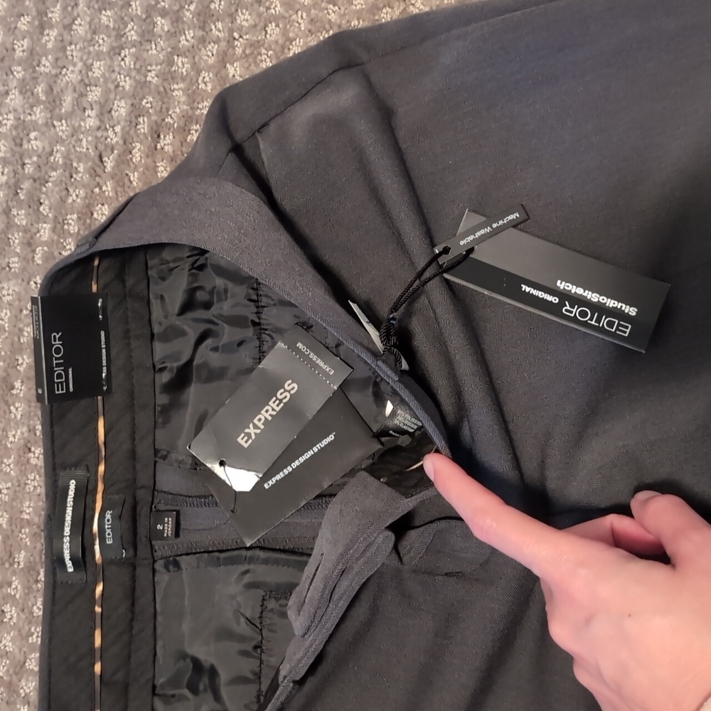 NWT Express Editor Pants Size 2 - Picture 2 of 9